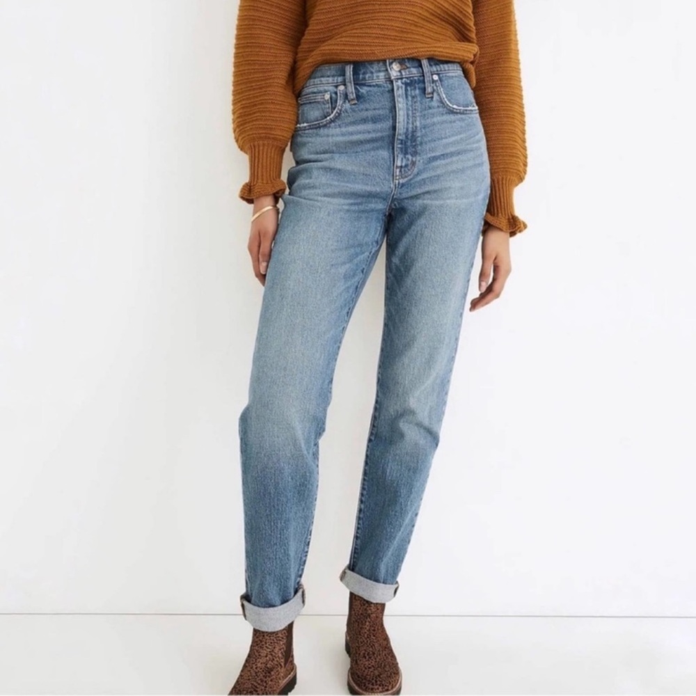 NWOT Madewell High-Rise Slim Boyjean in Neal Wash NA937‎ Size 23